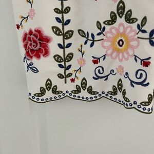 Gianni Bini Embroidered Floral Dress
